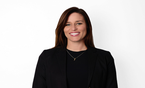 Smiling businesswoman